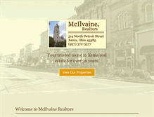 Tablet Screenshot of mcilvainerealtors.com